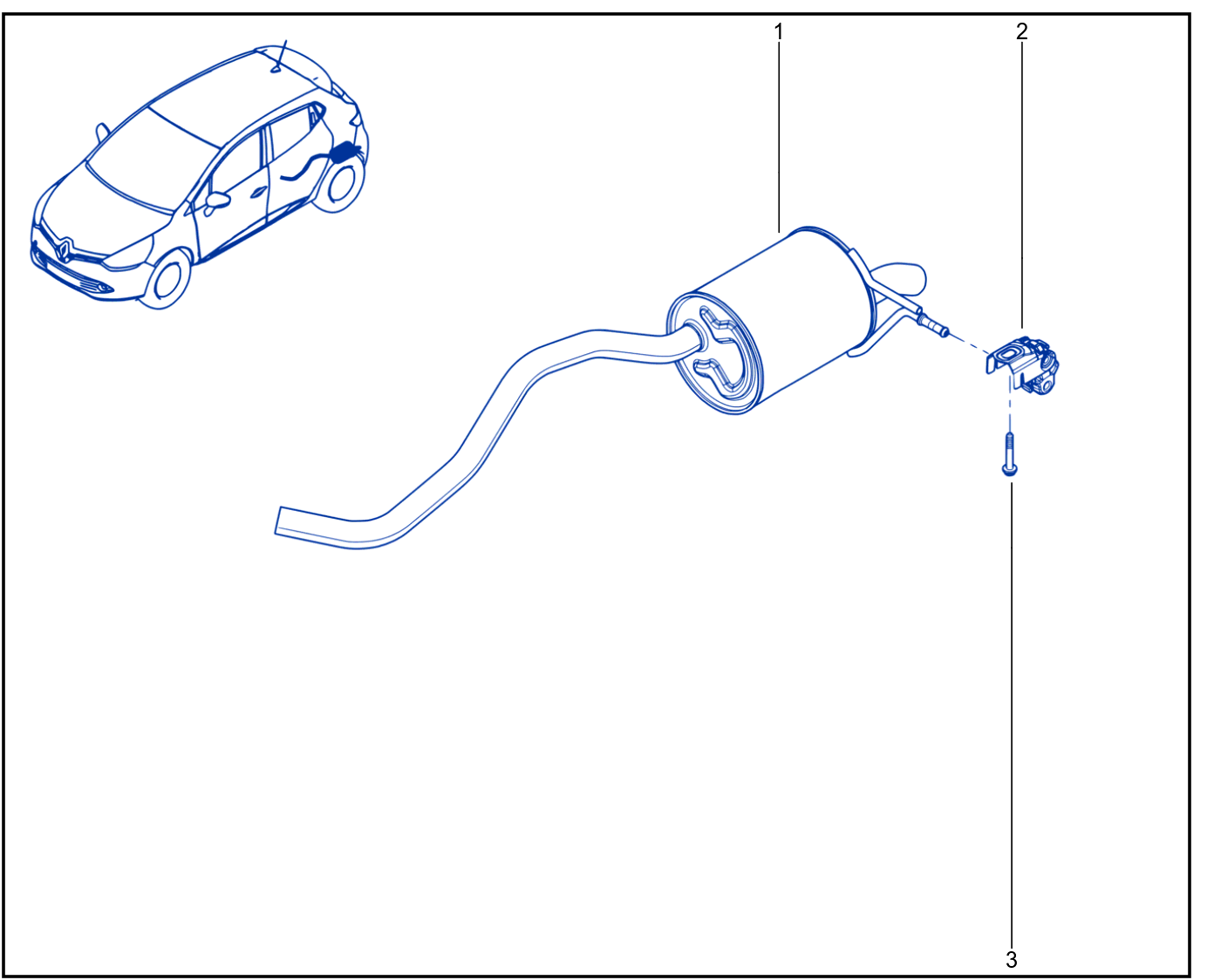 Exhaust Pipe - 01048428