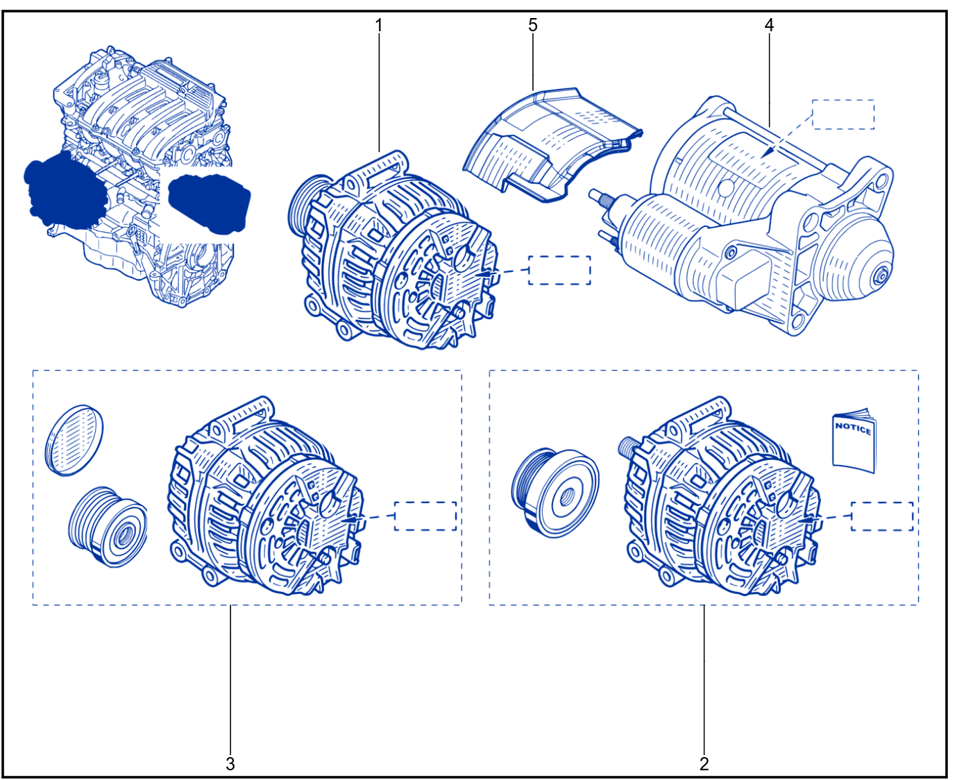 Starter Motor - 01049141
