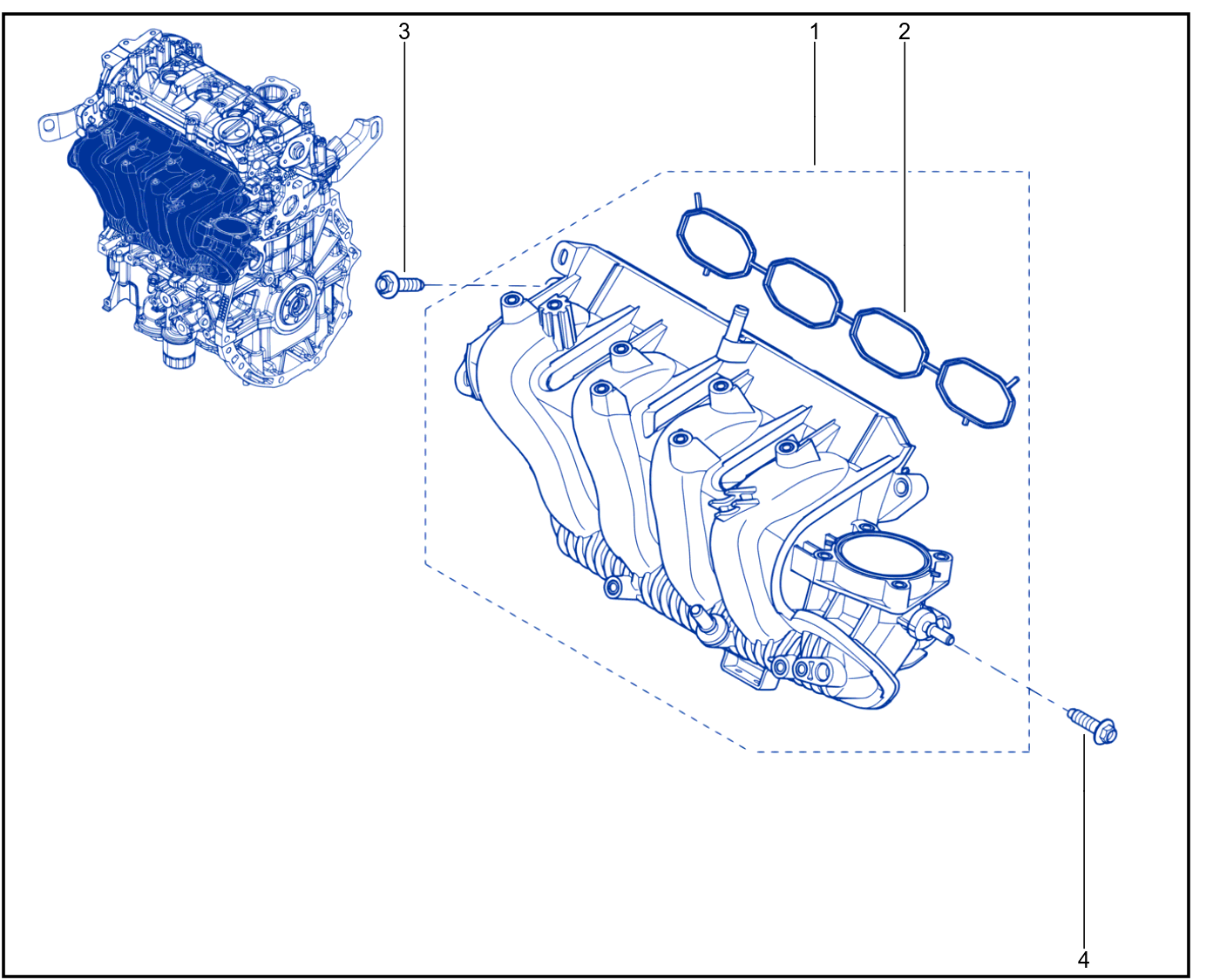 Inlet Manifold - 01049325