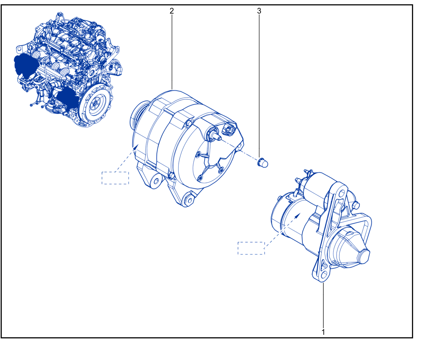 Starter Motor - 01049438