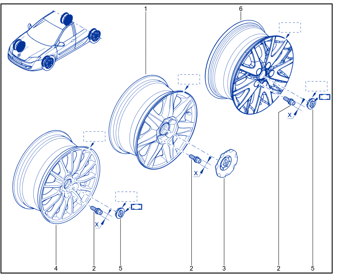 Wheel Nut - 01049565