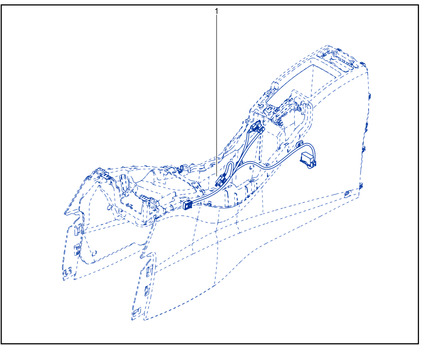 Wiring - Passenger Compartment Components - 01049705