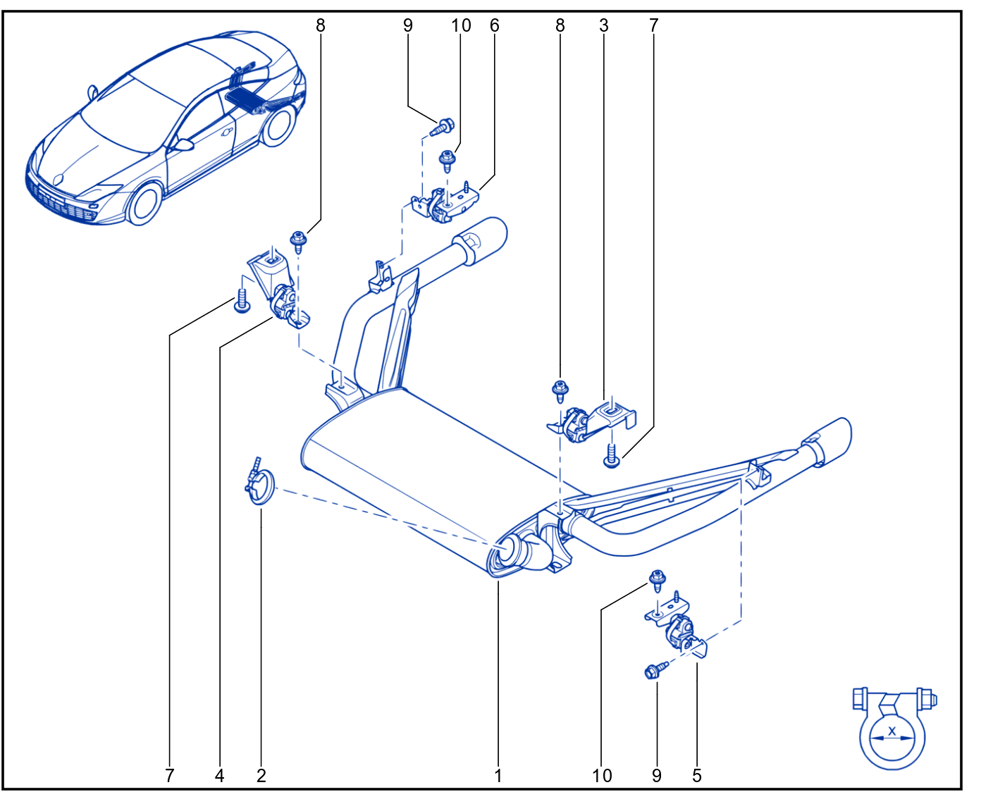 Exhaust Pipe - 01049790