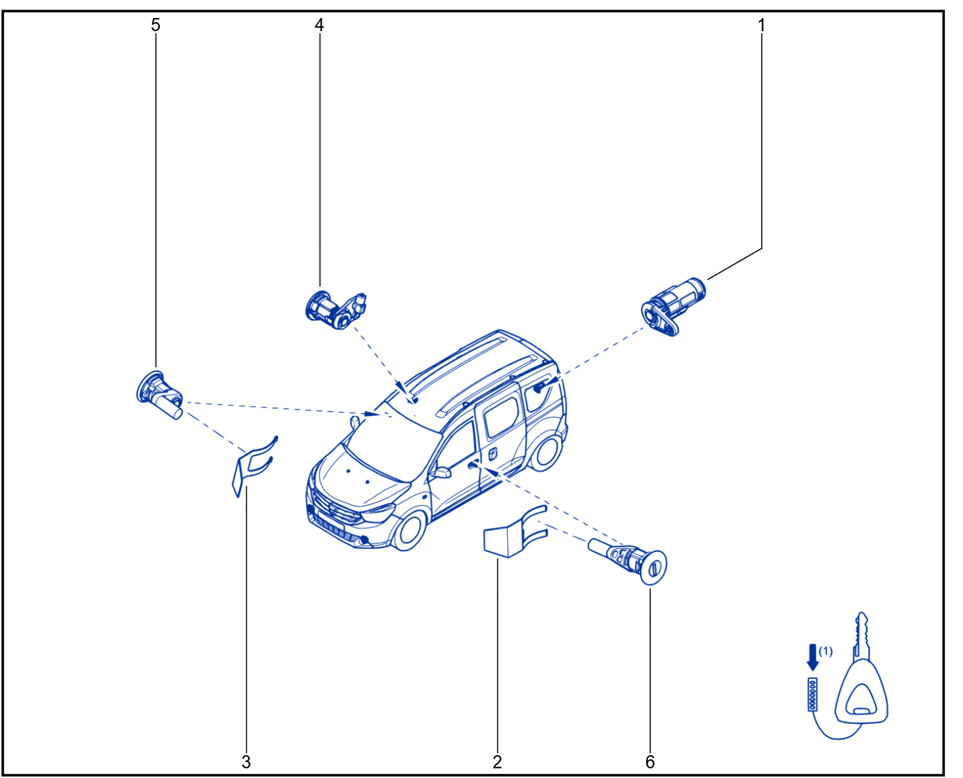 Rear Opening Element Control And Mechanism - 01049814