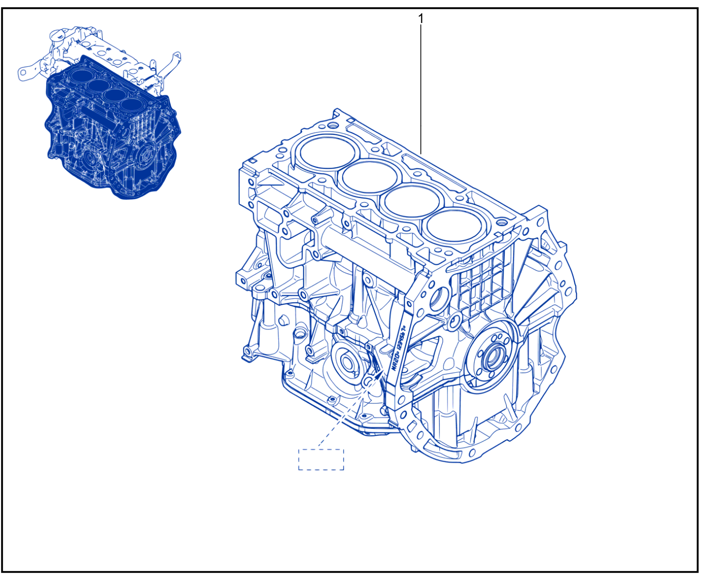 Cylinder Block - 01049863