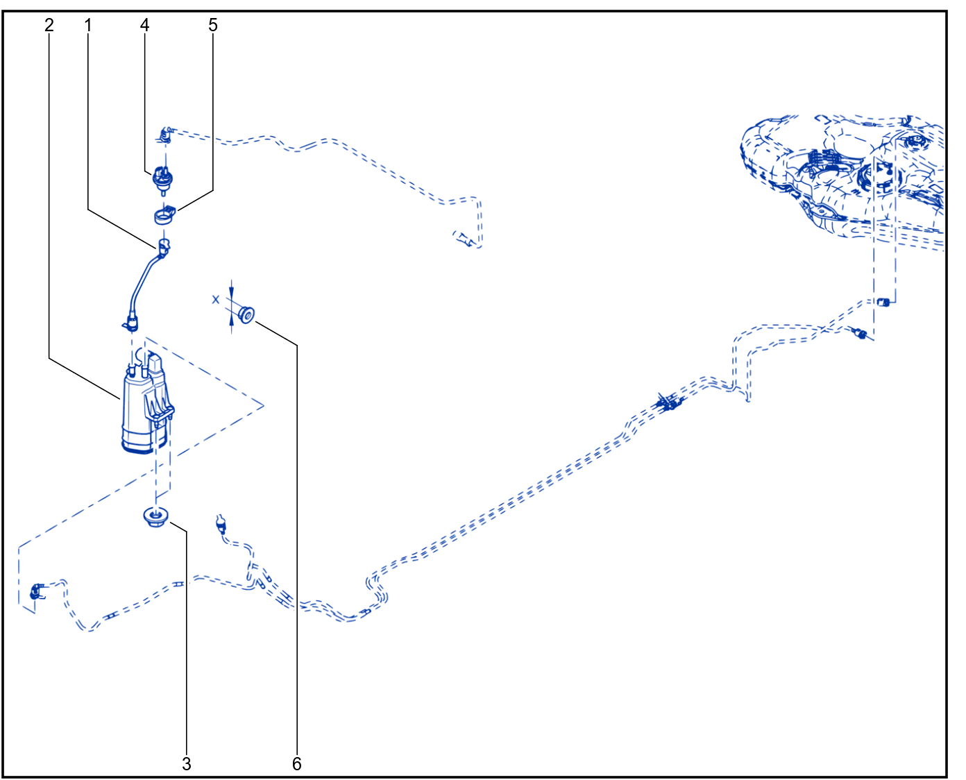 Fuel Vapour Recirculation - 01050108