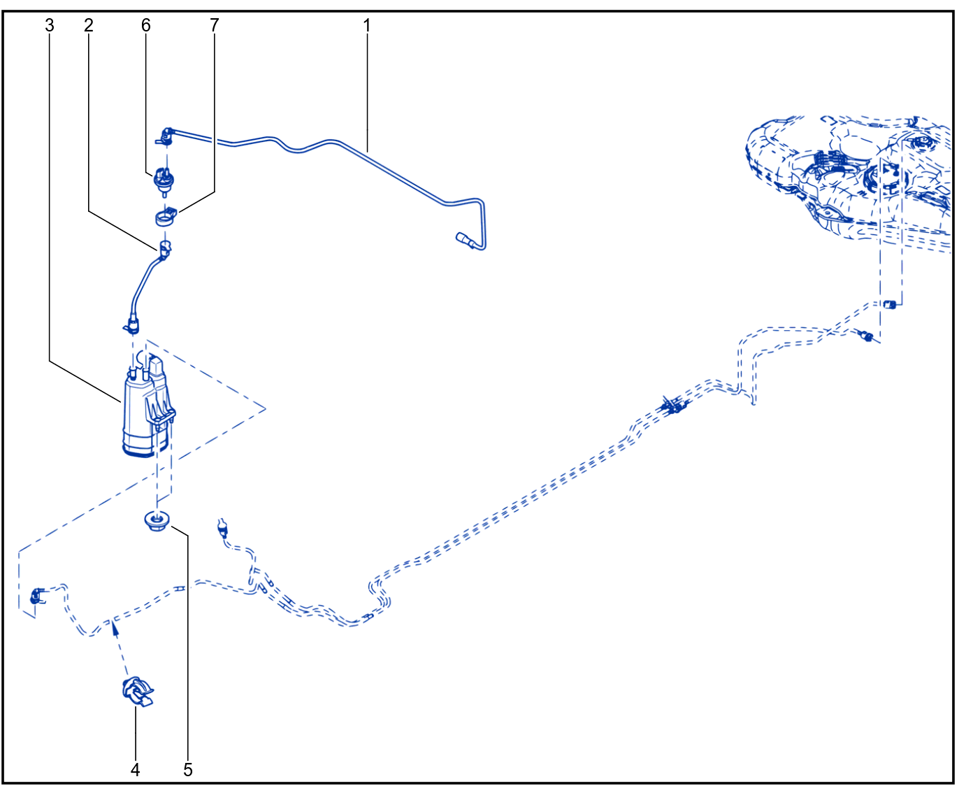 Fuel Vapour Recirculation - 01050109