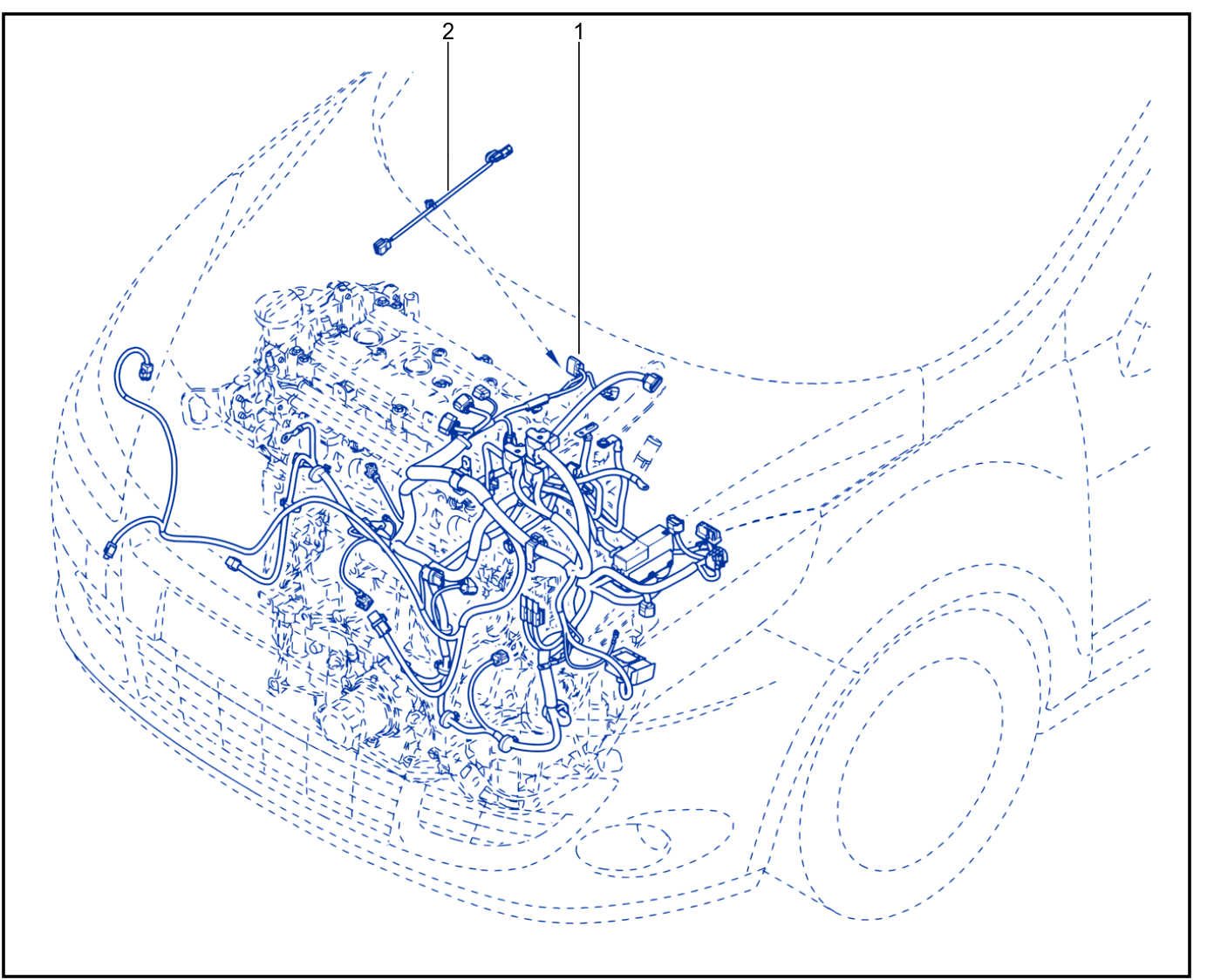 Wiring - Engine Components - 01050558