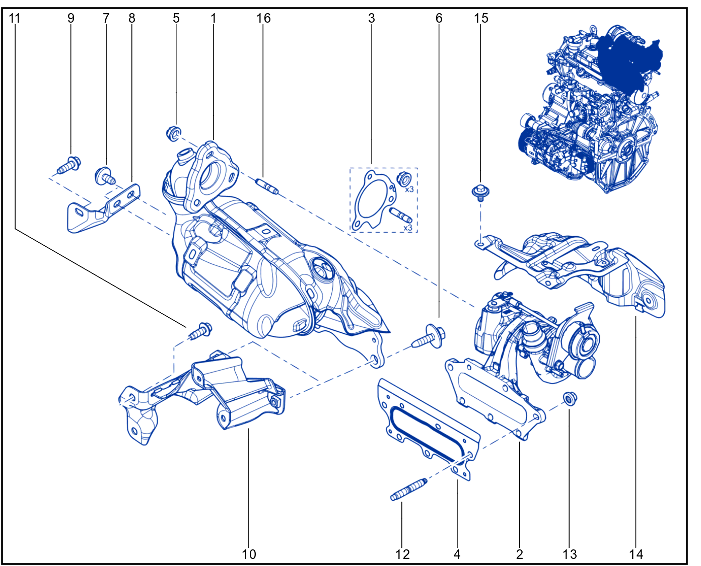 Turbocharger - 01050675