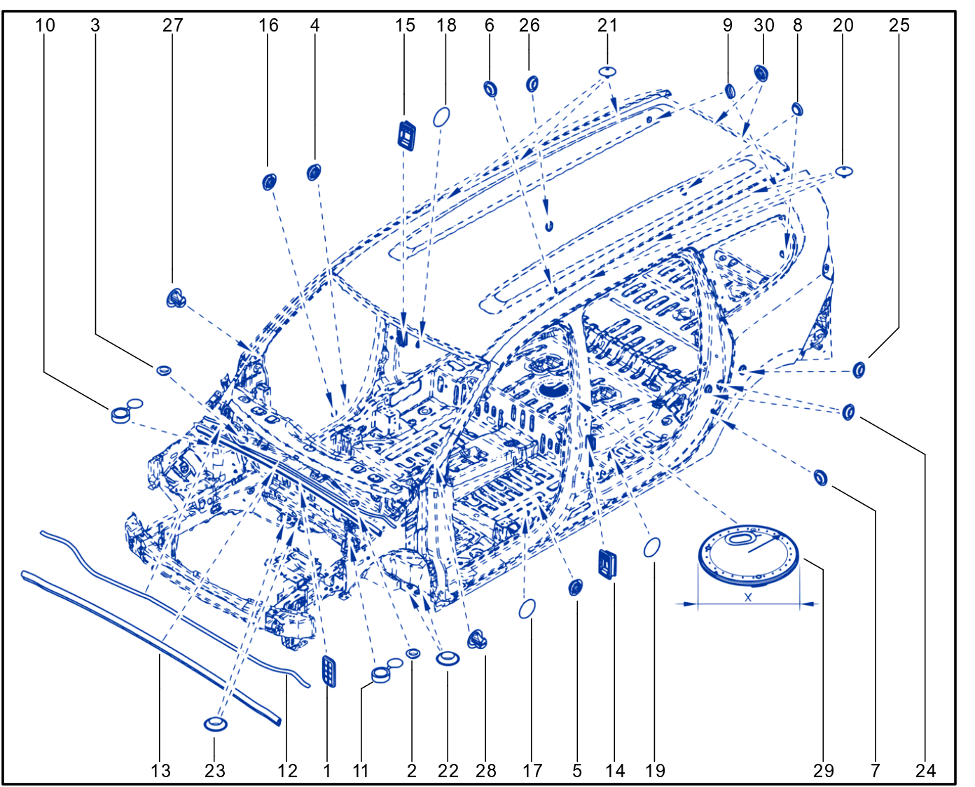 Bodywork Sealing - 01050982
