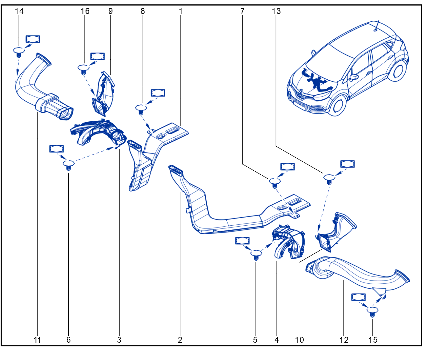 Air Distribution Circuit - 01050990