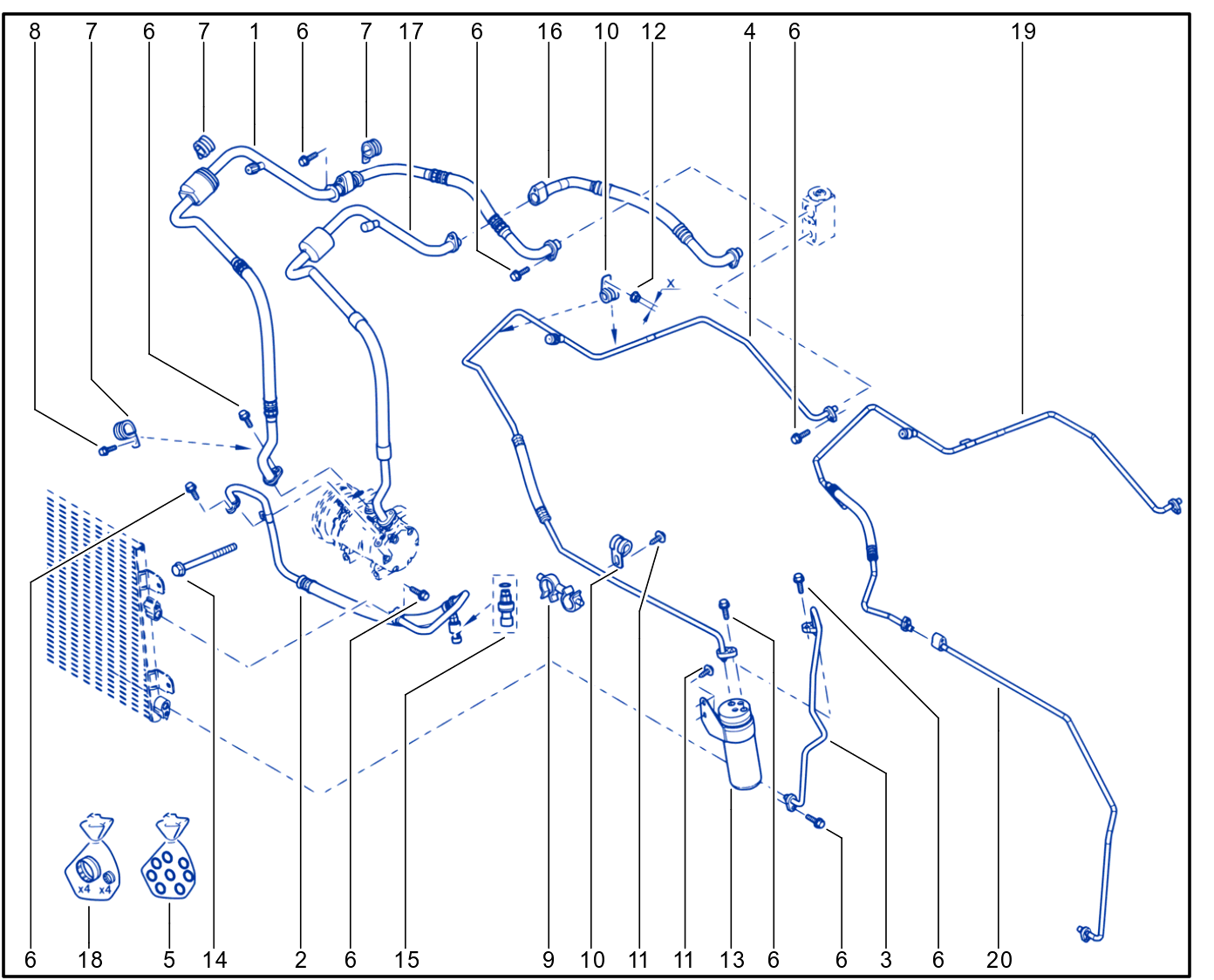 Main Air Conditioning Circuit - 01051132