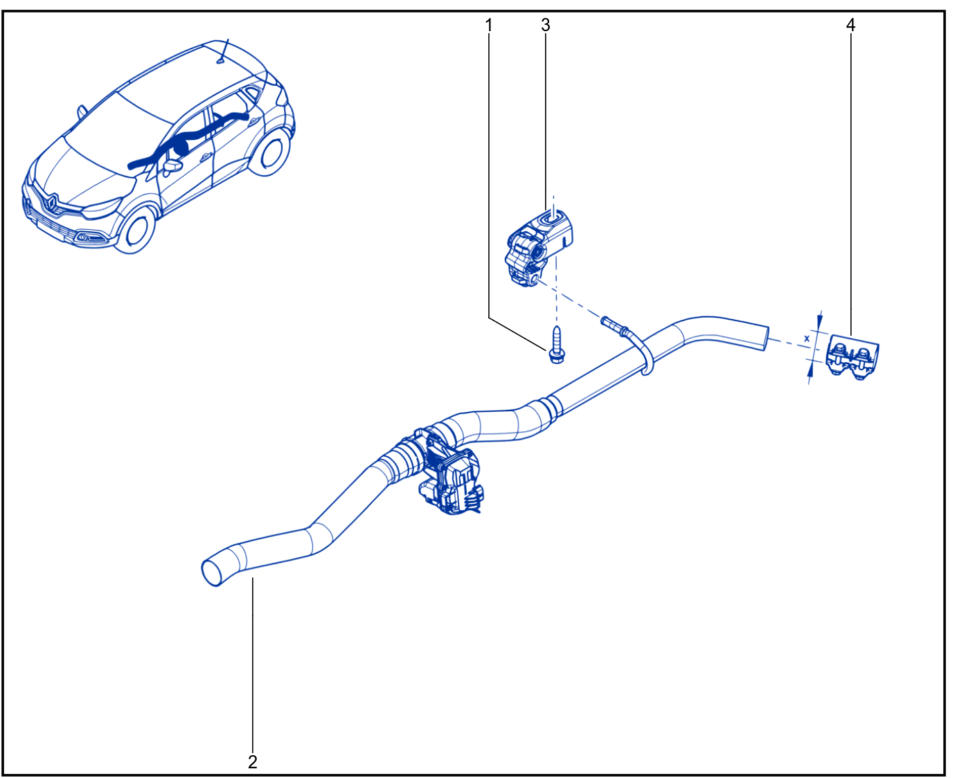 Exhaust Pipe - 01051177