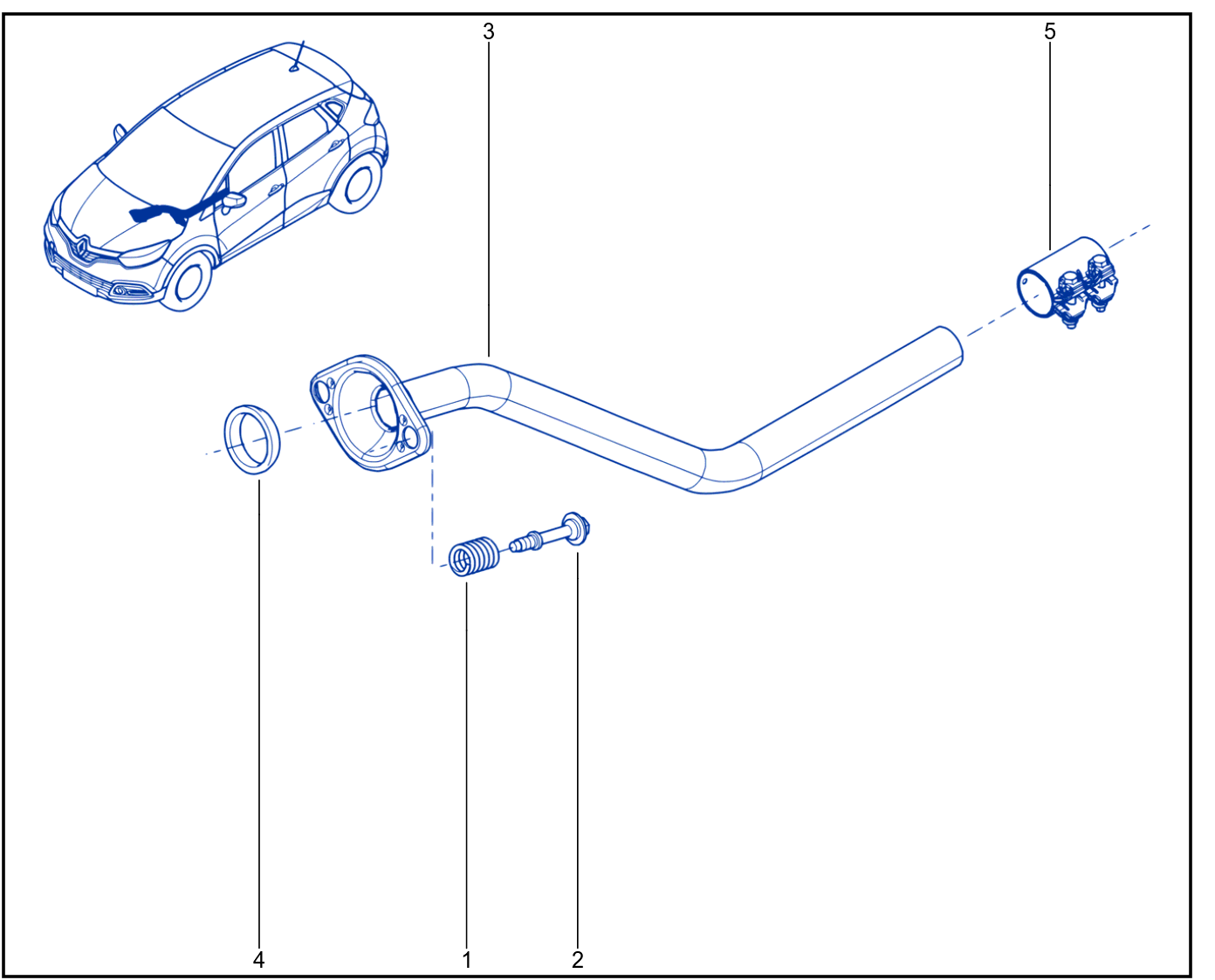 Exhaust Pipe - 01051200