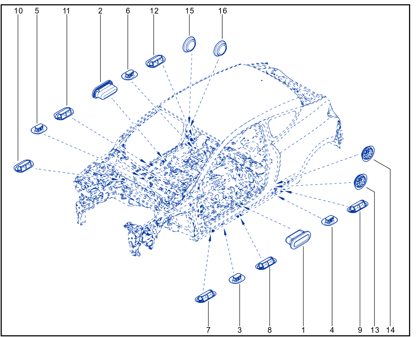 Bodywork Sealing - 01051399