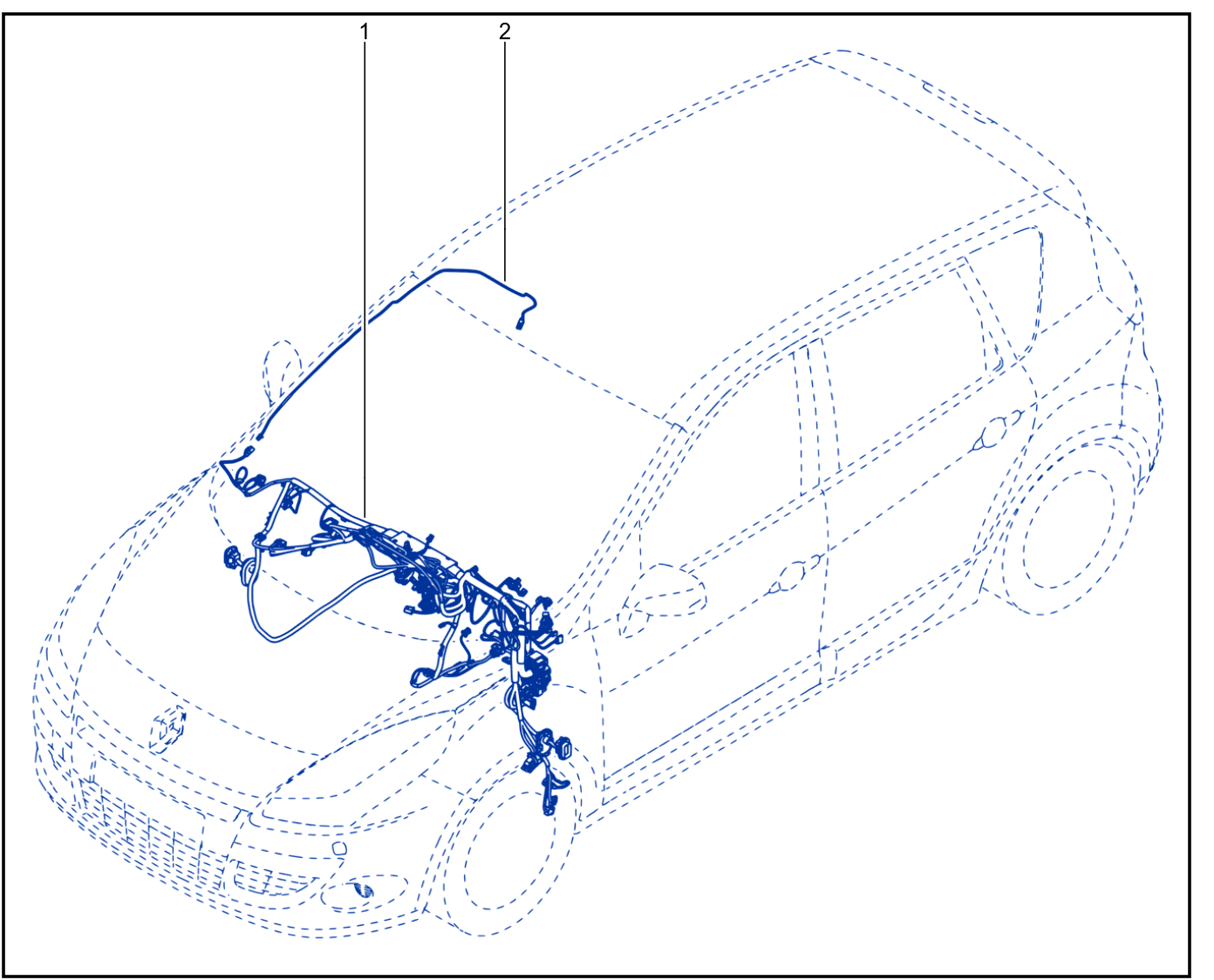 Wiring - Passenger Compartment Components - 01051414