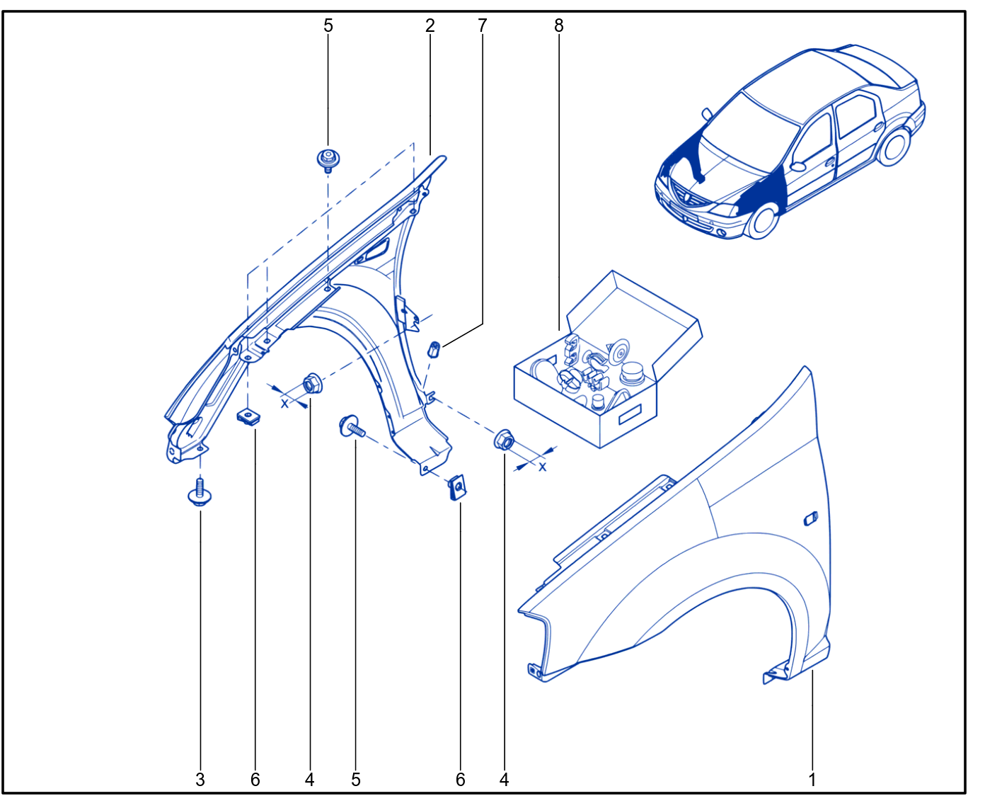 Front Wing - 01051587