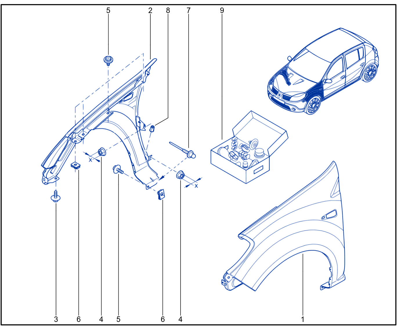 Front Wing - 01051589
