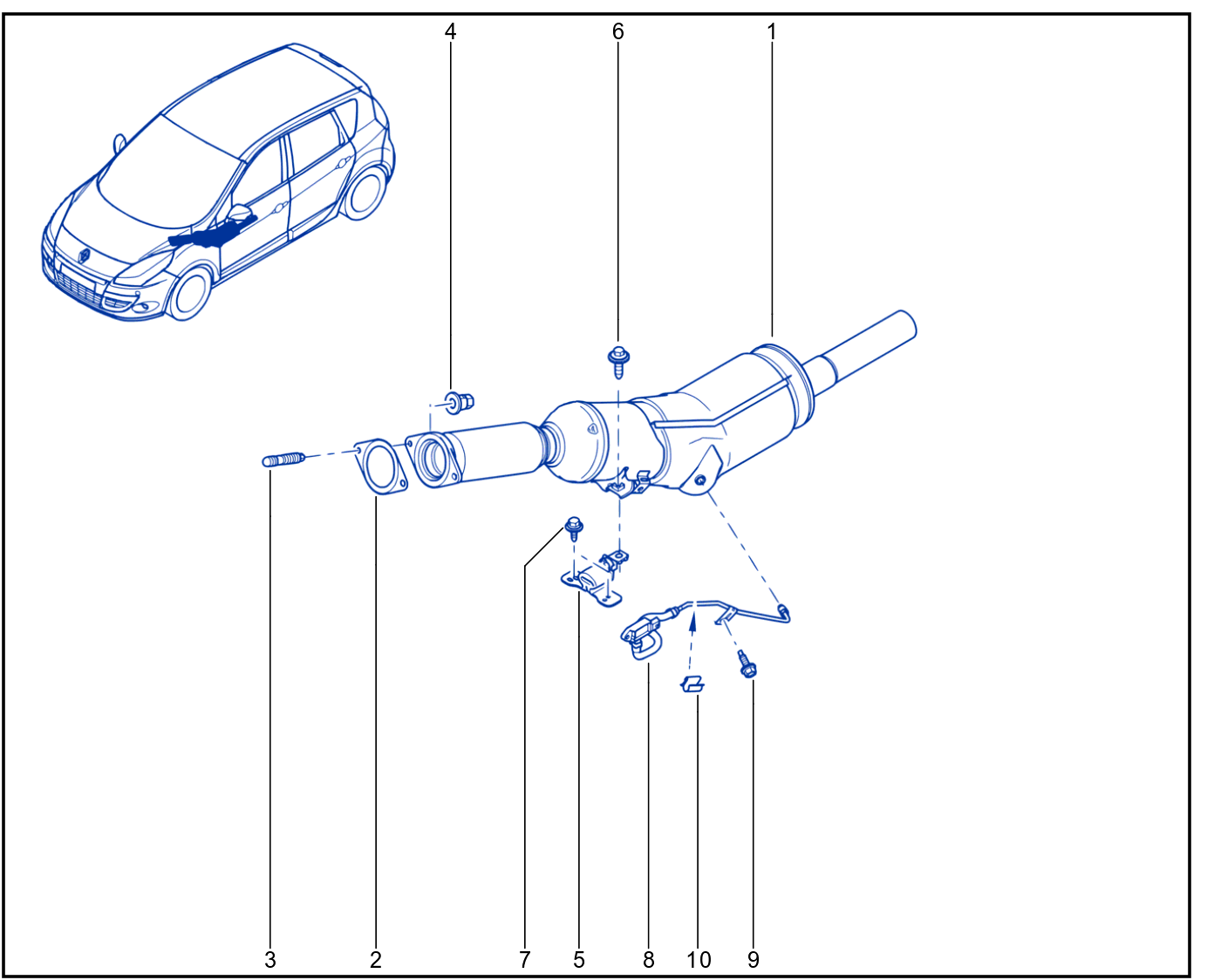 Exhaust Pipe - 01051716