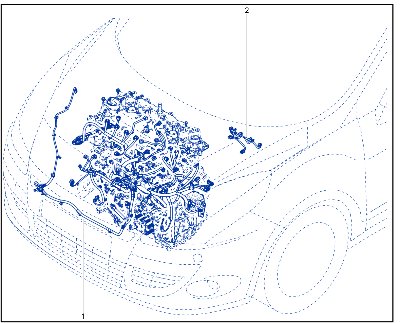 Wiring - Engine Components - 01051783