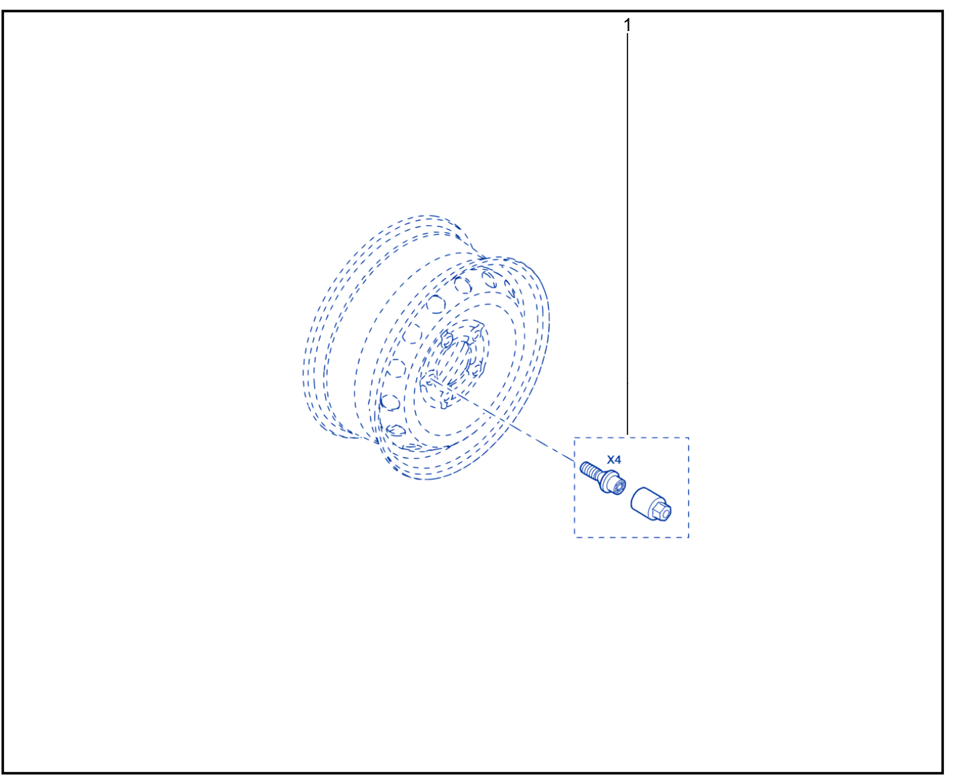 Wheel Nut - 01051809