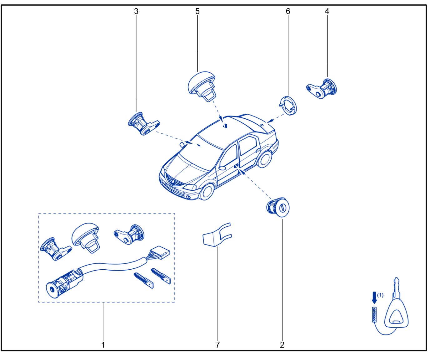 Rear Opening Element Control And Mechanism - 01052040