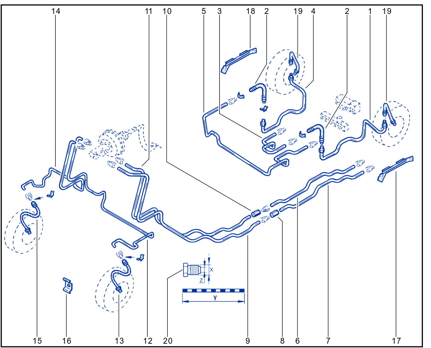 Brake Circuit - 01052477