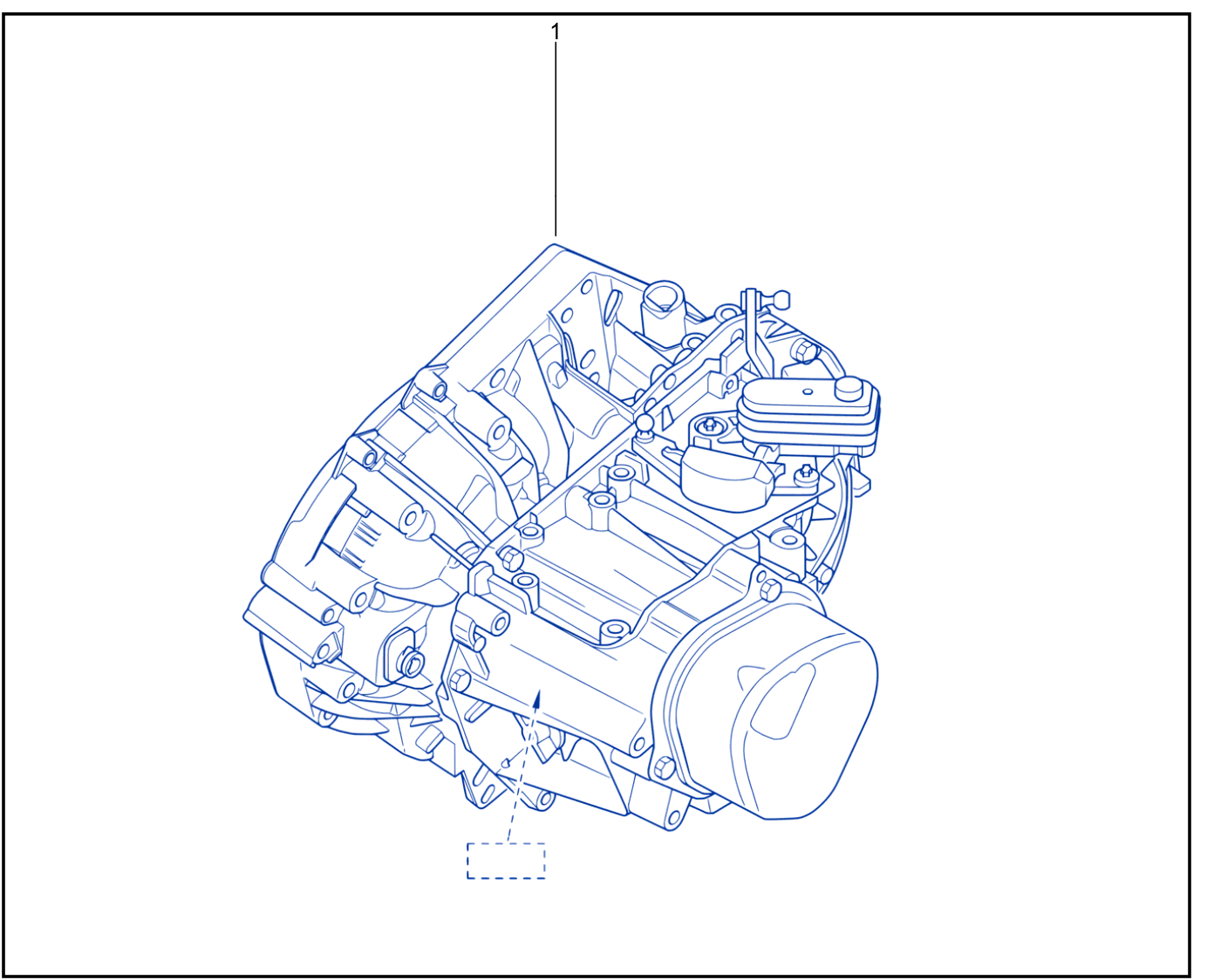 Assembled Gearbox - 01052528