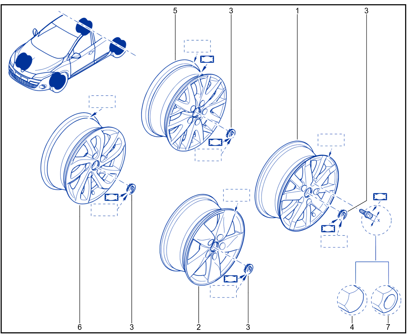 Wheel Nut - 01052642