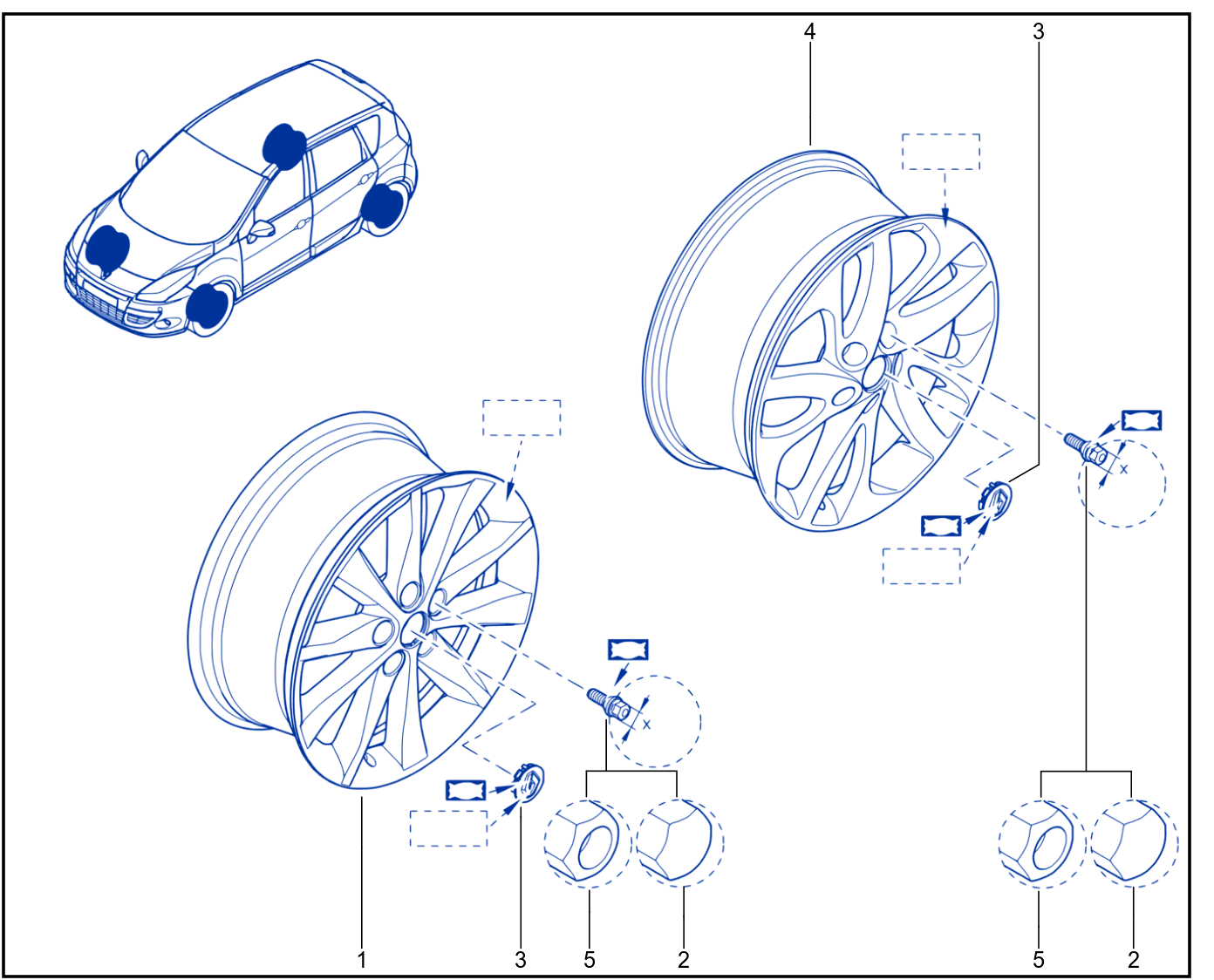 Wheel Nut - 01052672