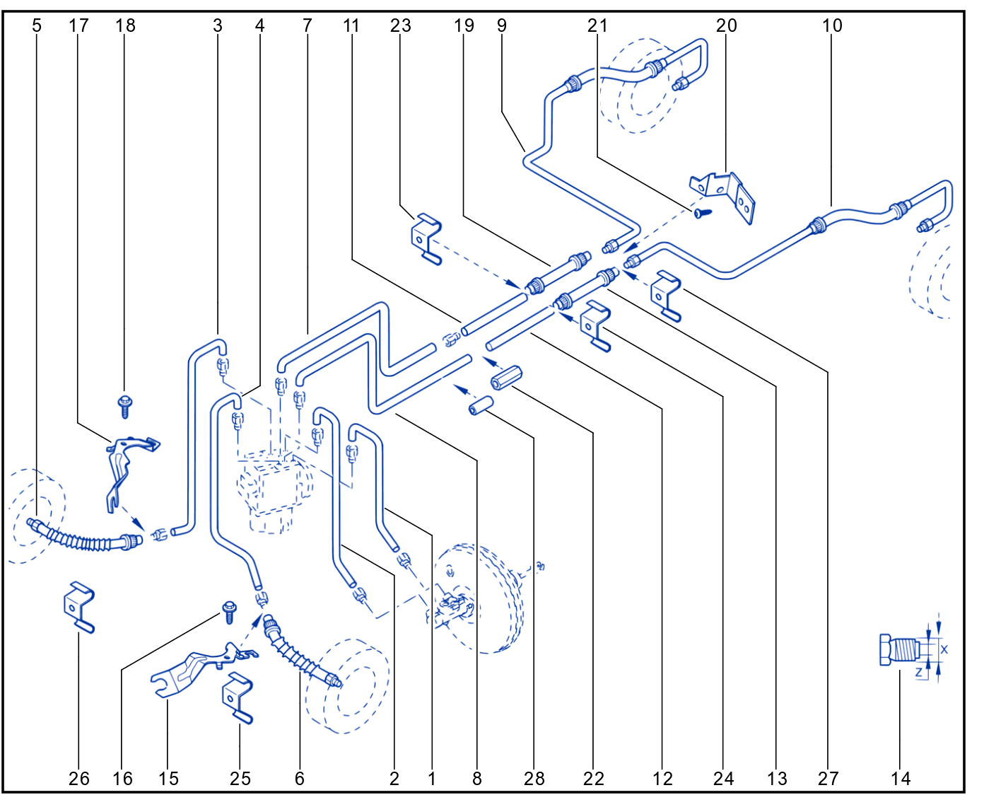 Brake Circuit - 01052772