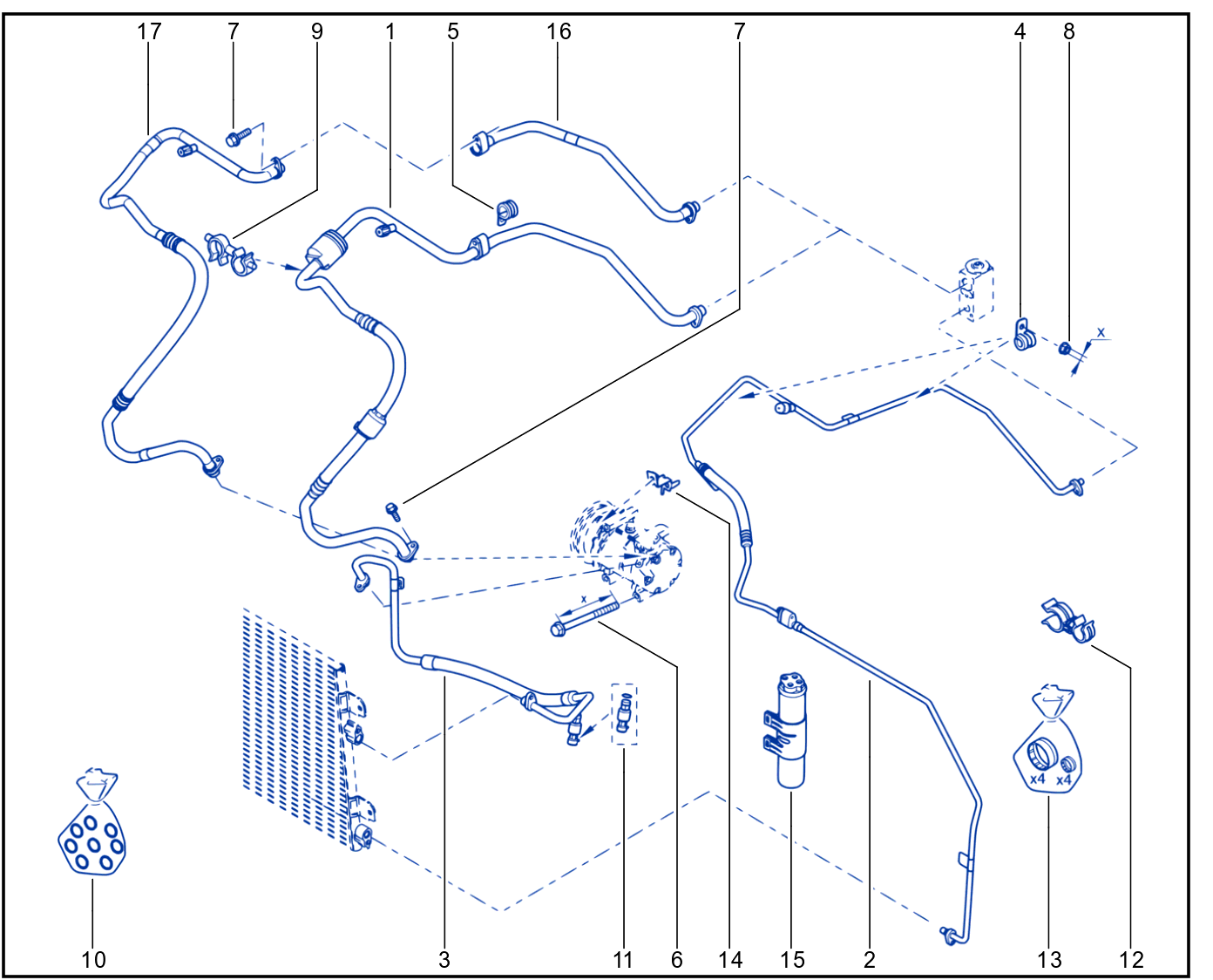 Main Air Conditioning Circuit - 01053054