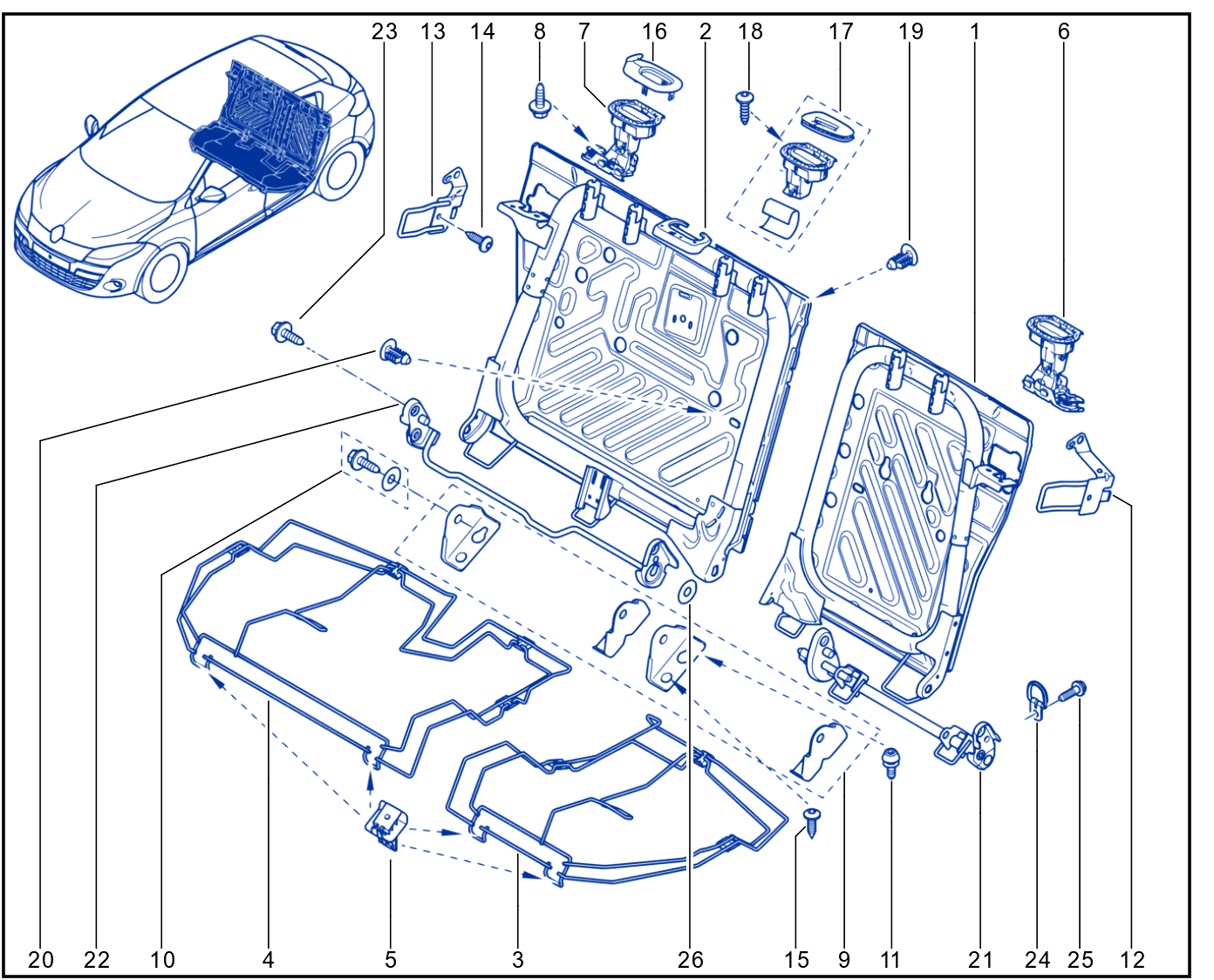 Frame - Runner - 01053446