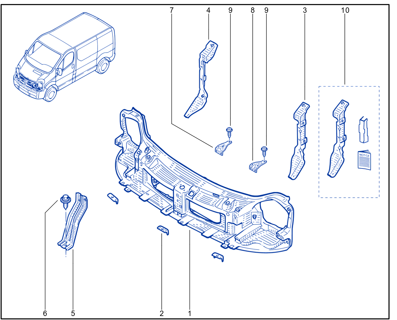 Front Panel - 01053635