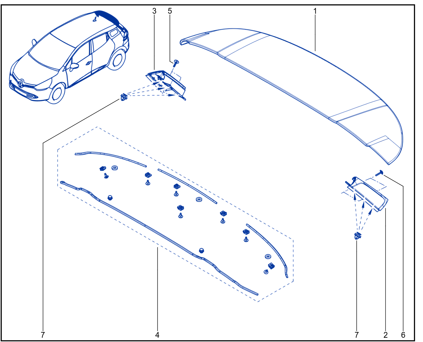 Aerodynamic Component - Side Step - 01053901