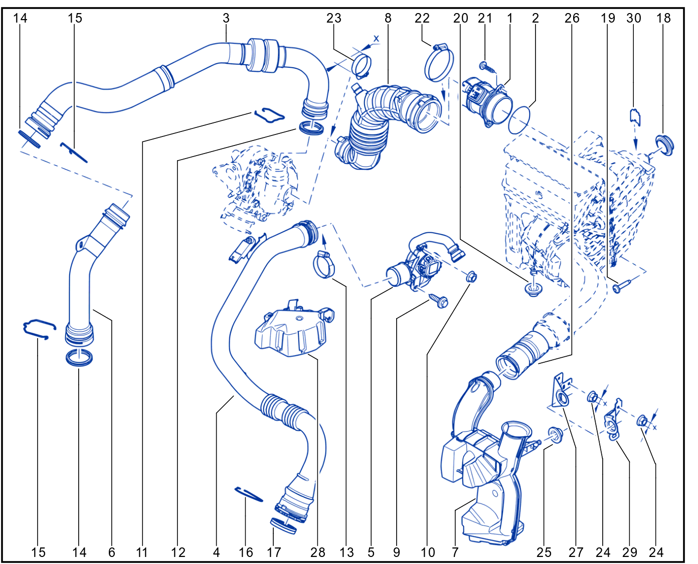 Air Pipes - 01054106