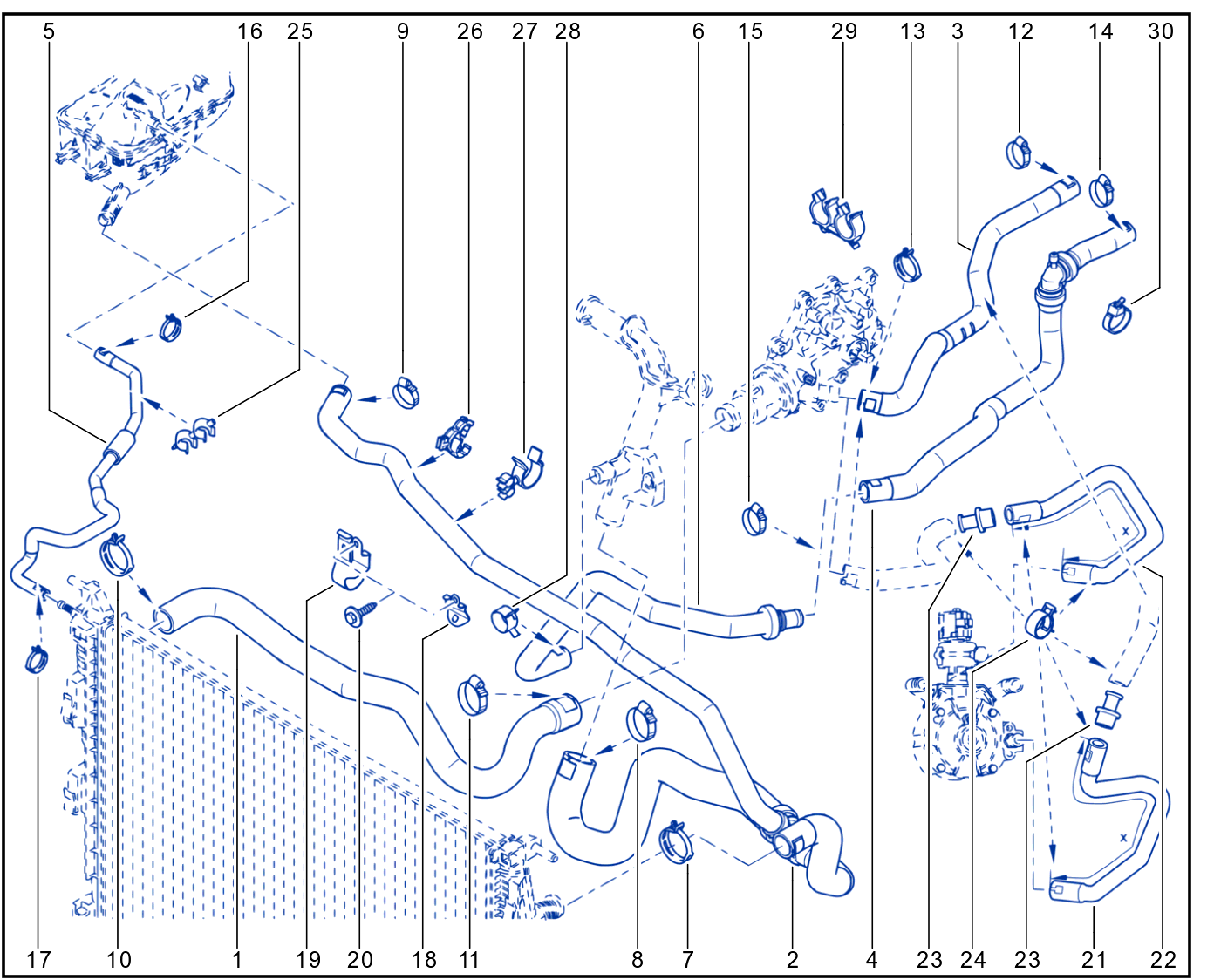Coolant Circuit - 01054589
