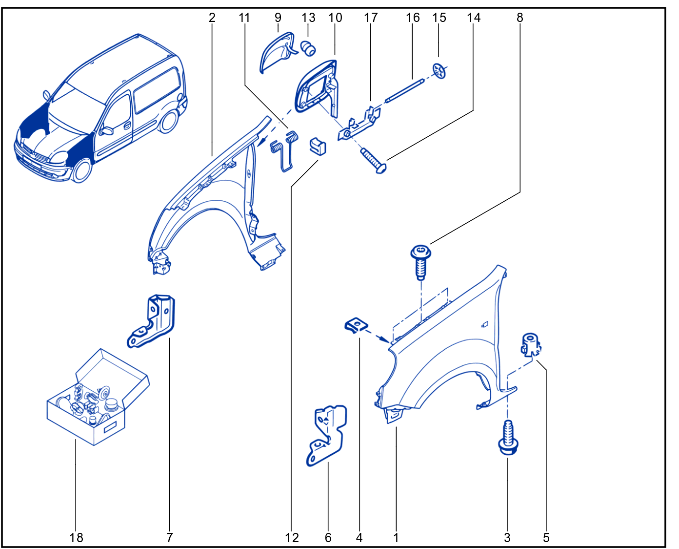 Front Wing - 01054770