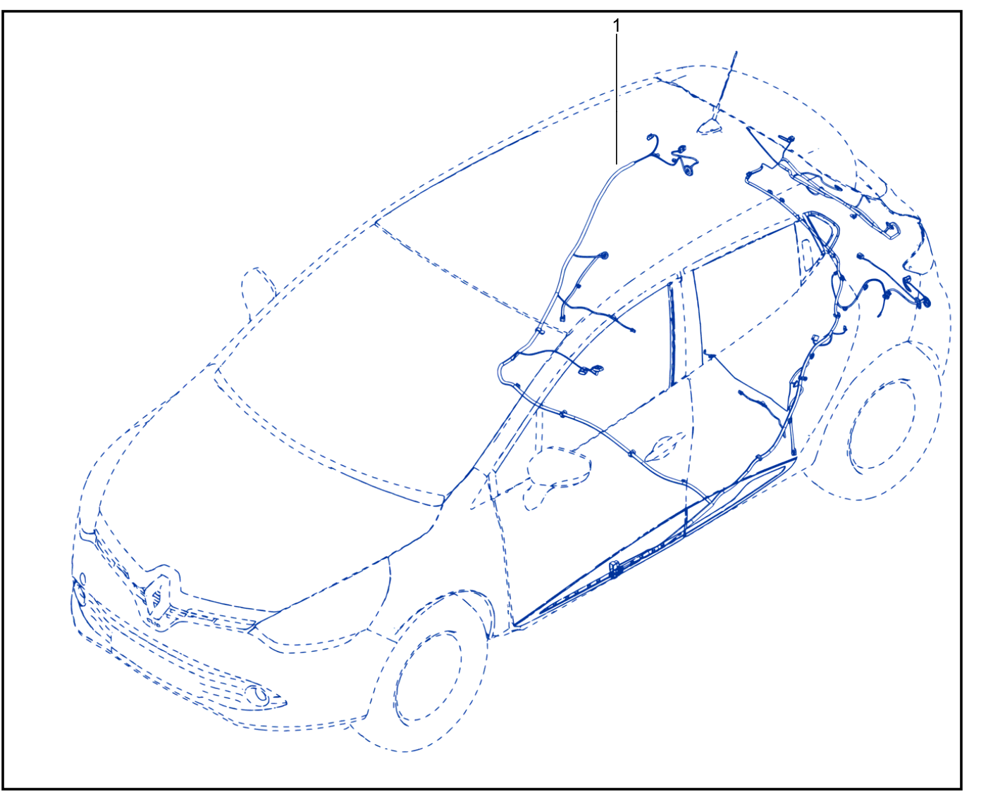Wiring - Passenger Compartment Components - 01054865