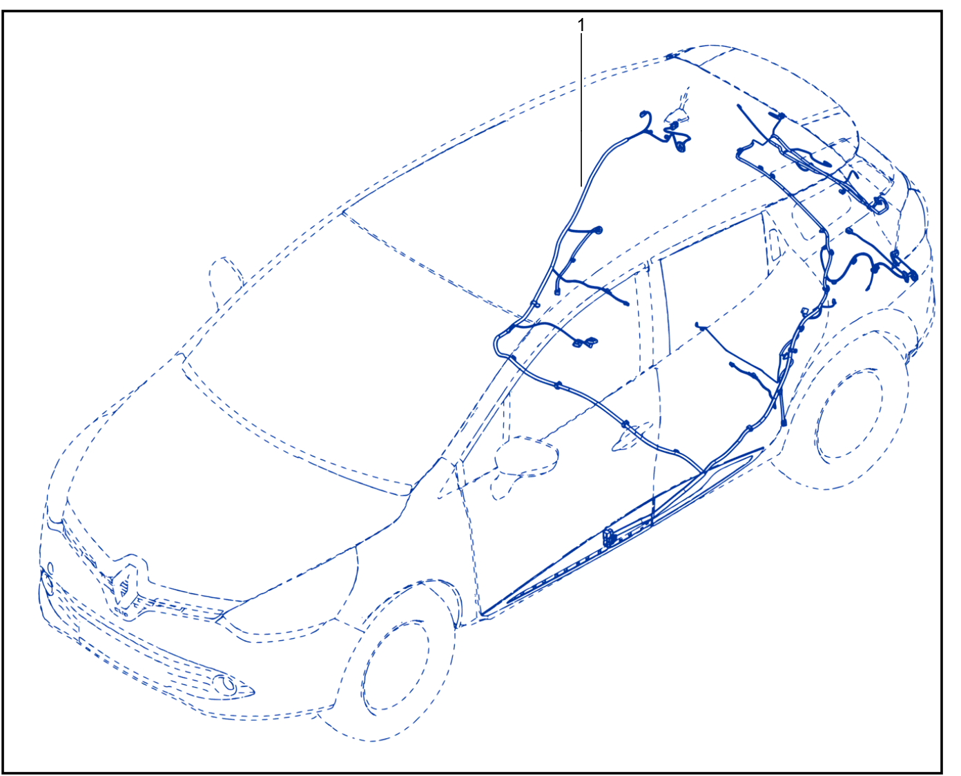 Wiring - Passenger Compartment Components - 01054866