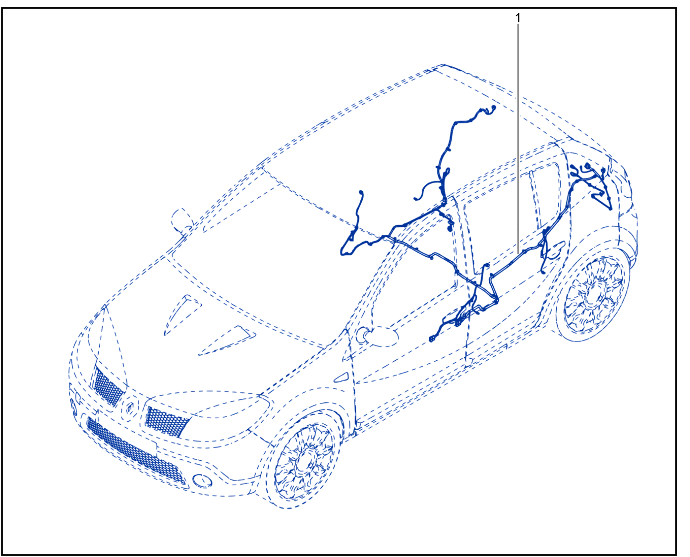 Wiring - Passenger Compartment Components - 01055383