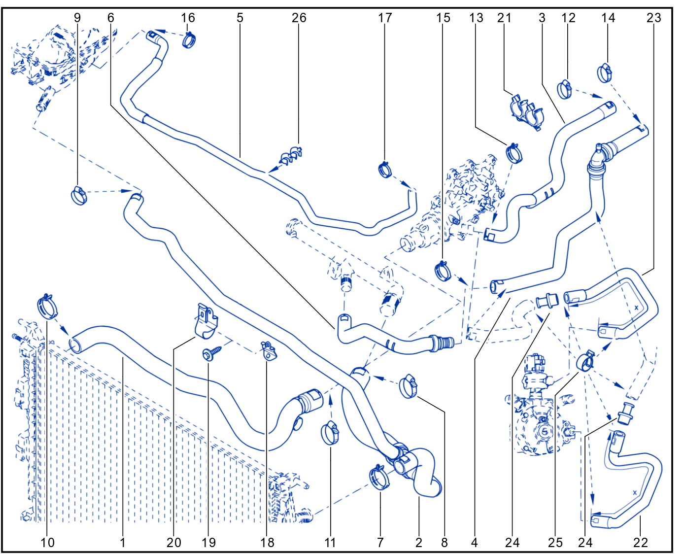 Coolant Circuit - 01055586