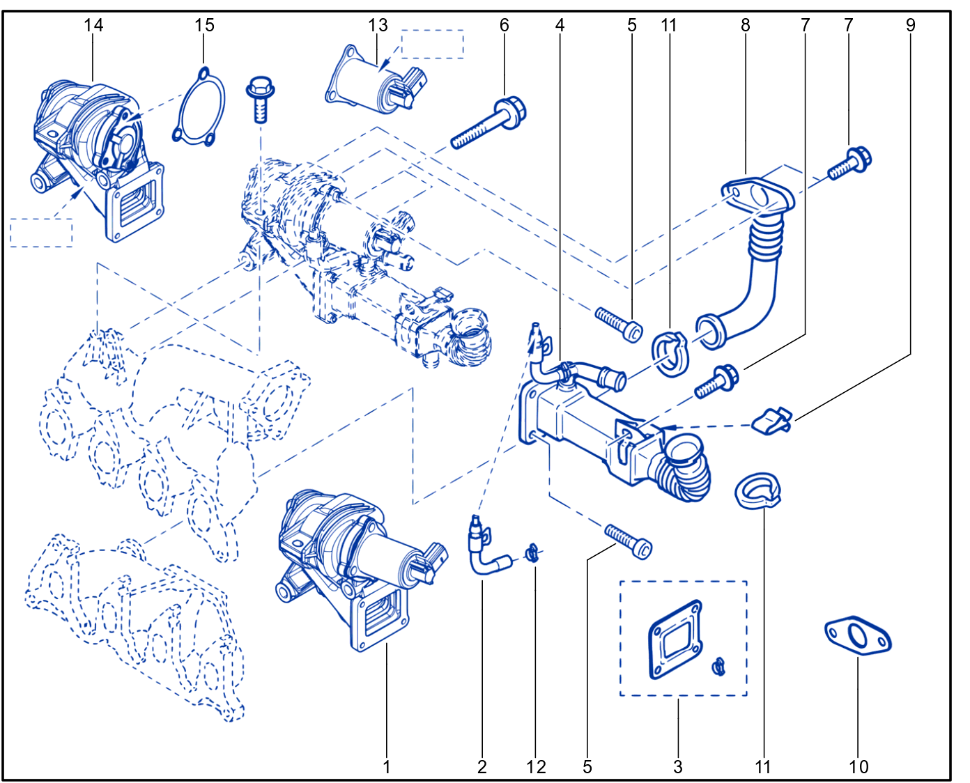 Exhaust Gas Recirculation - 01055802