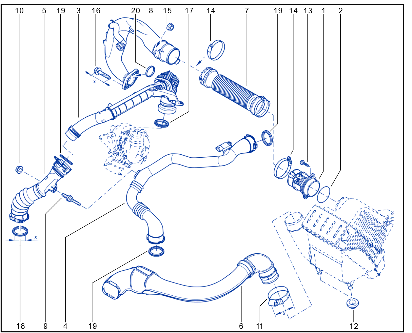 Air Pipes - 01056037