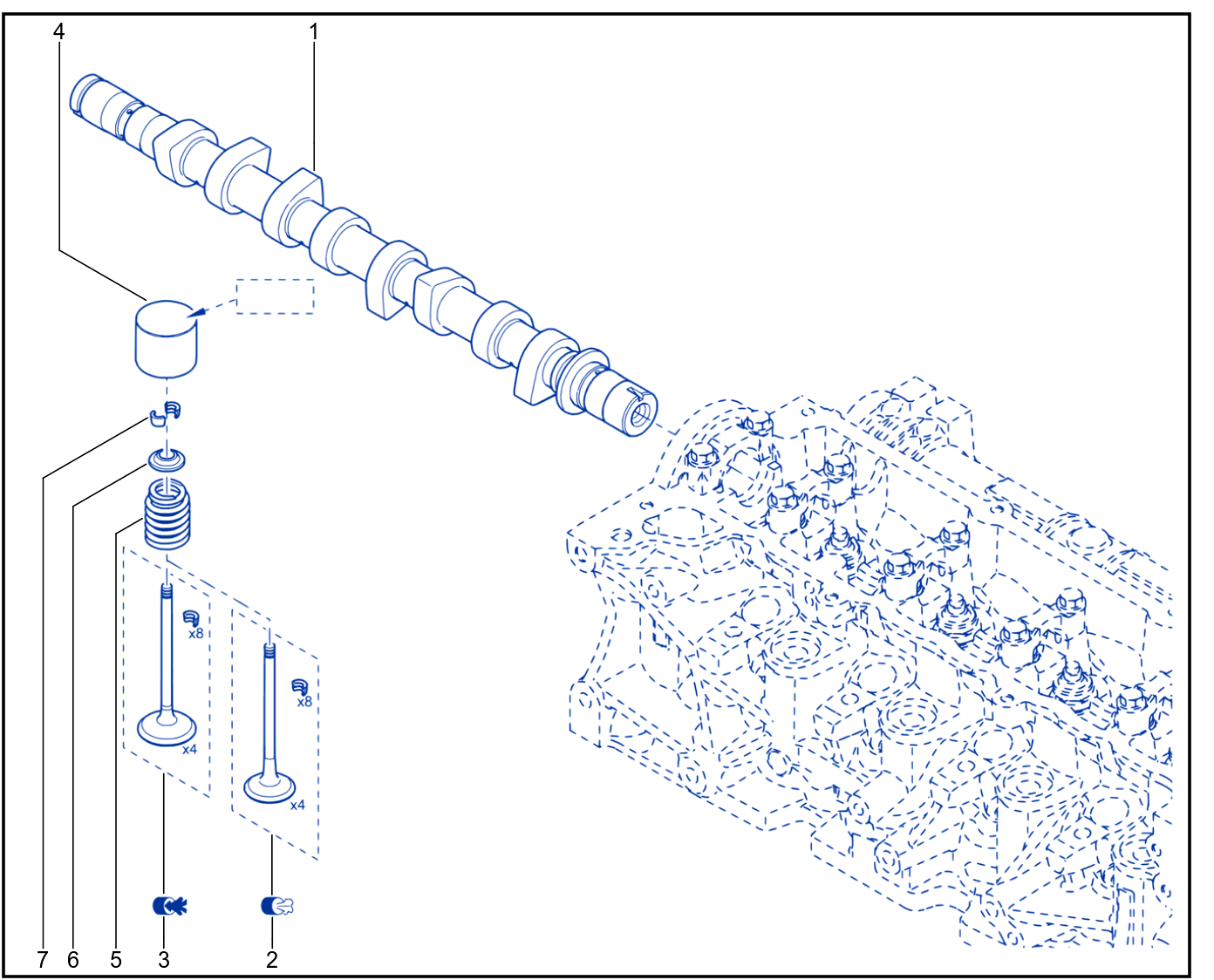 Timing - Camshaft - Valve - 01056523