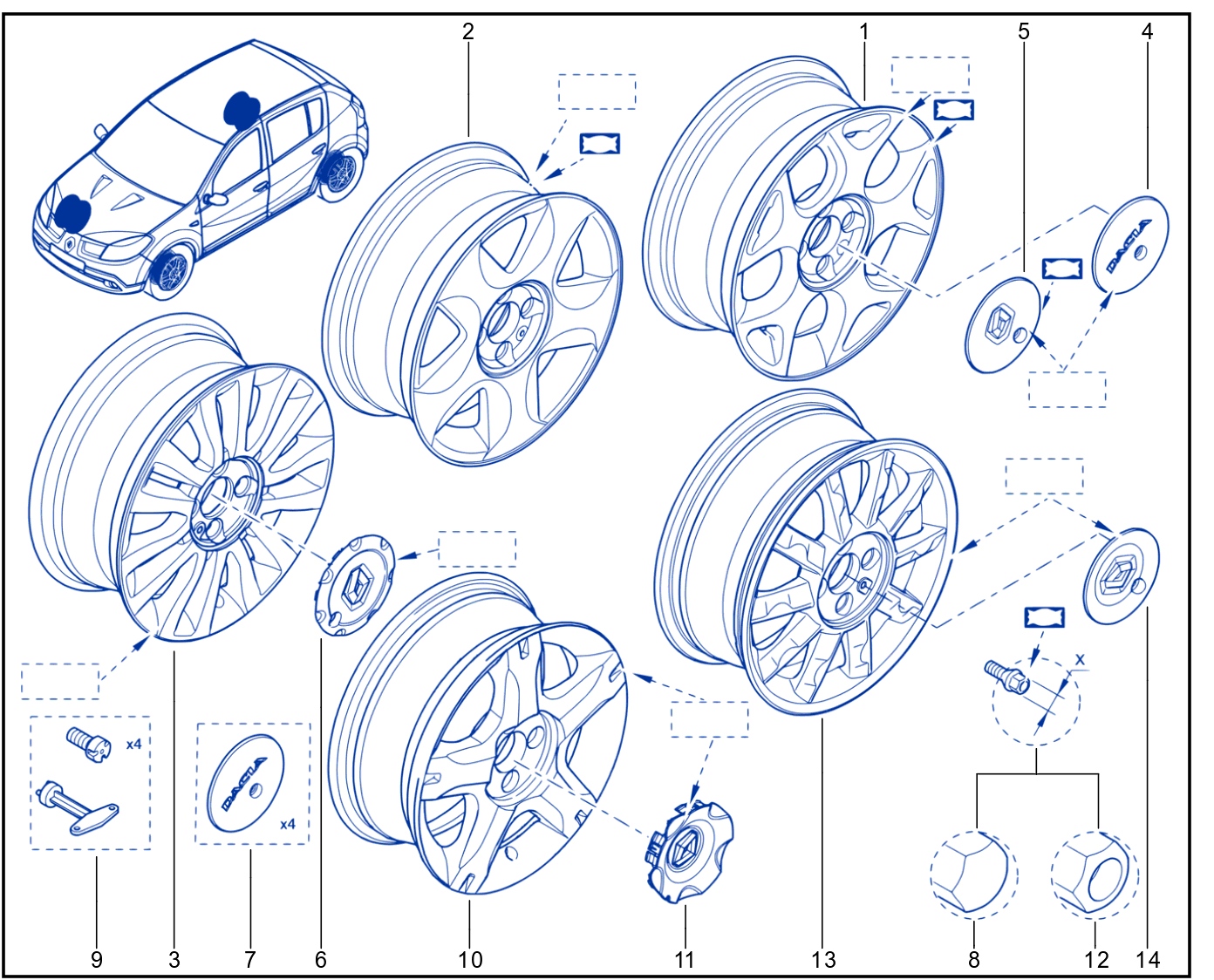 Wheel Nut - 01056626