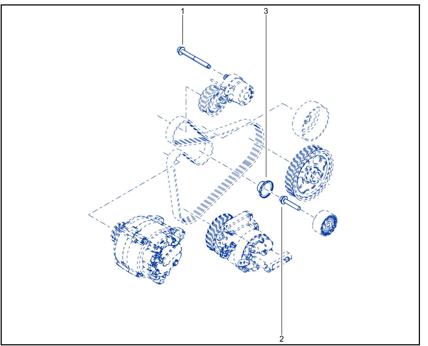Tensioner - Belt - 01057147