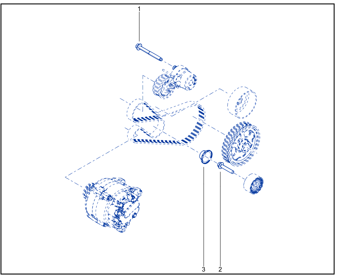 Tensioner - Belt - 01057148