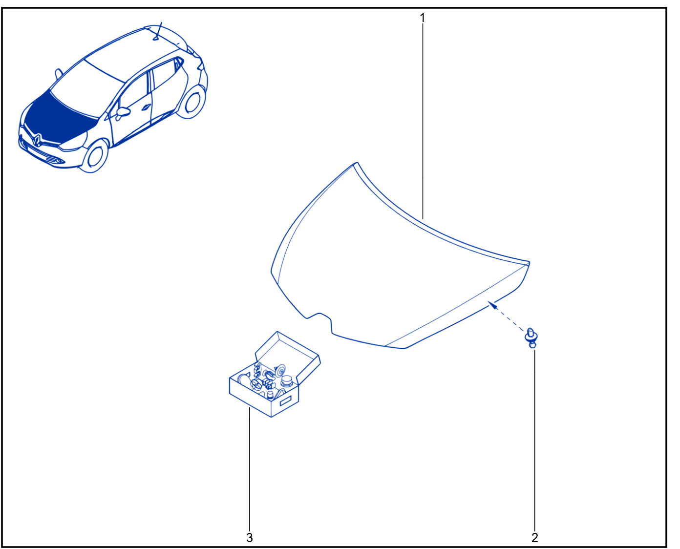 Front Opening Element Panelwork - 01057157