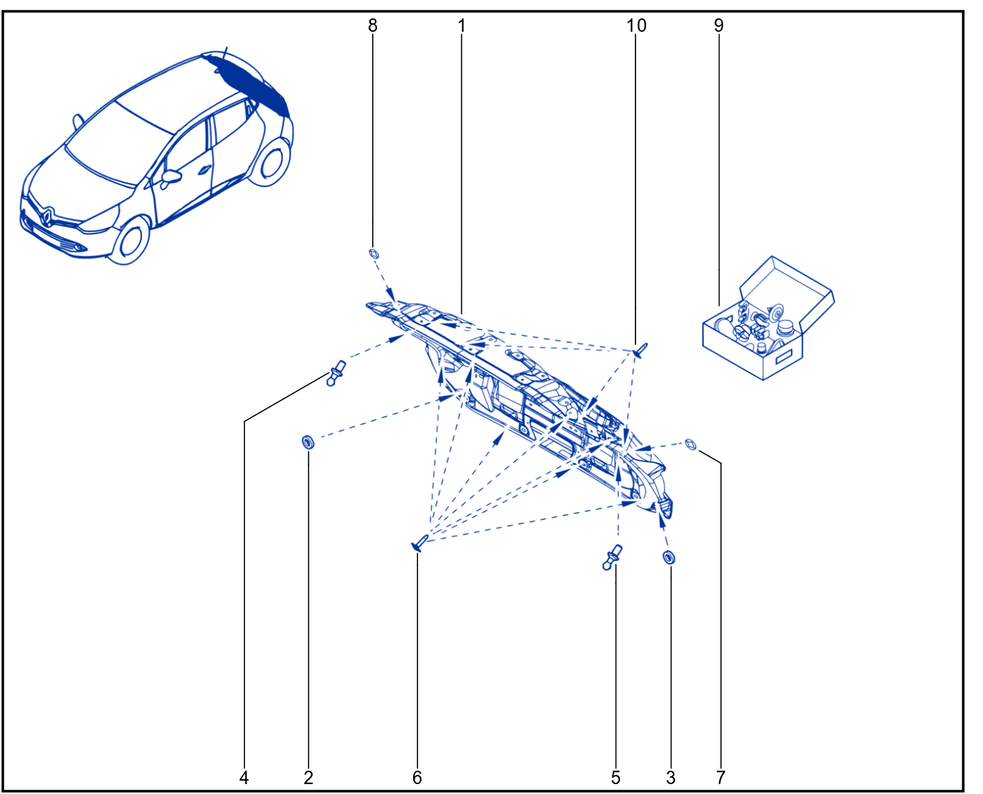 Front Opening Element Panelwork - 01057158